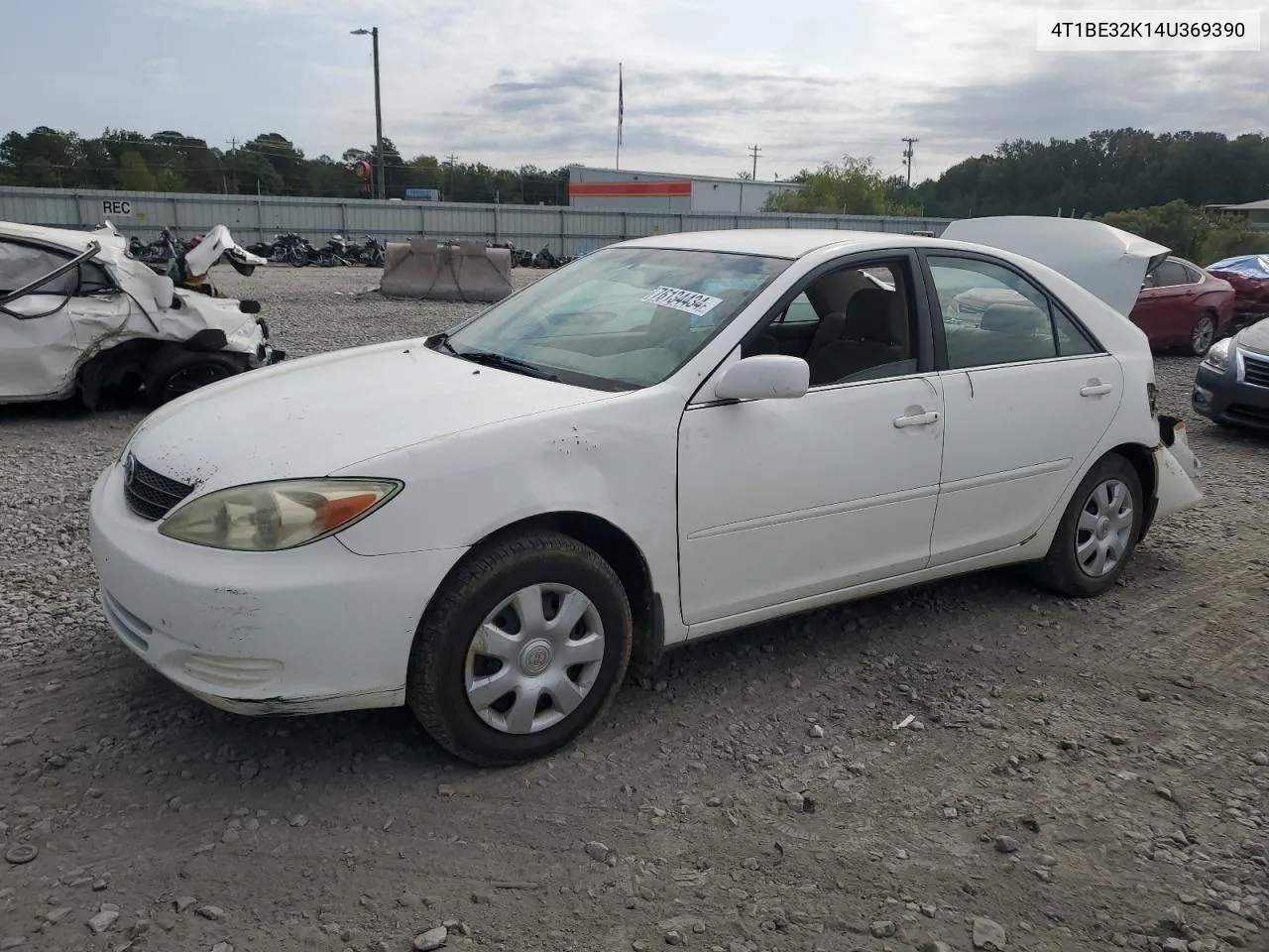 2004 Toyota Camry Le VIN: 4T1BE32K14U369390 Lot: 76134434