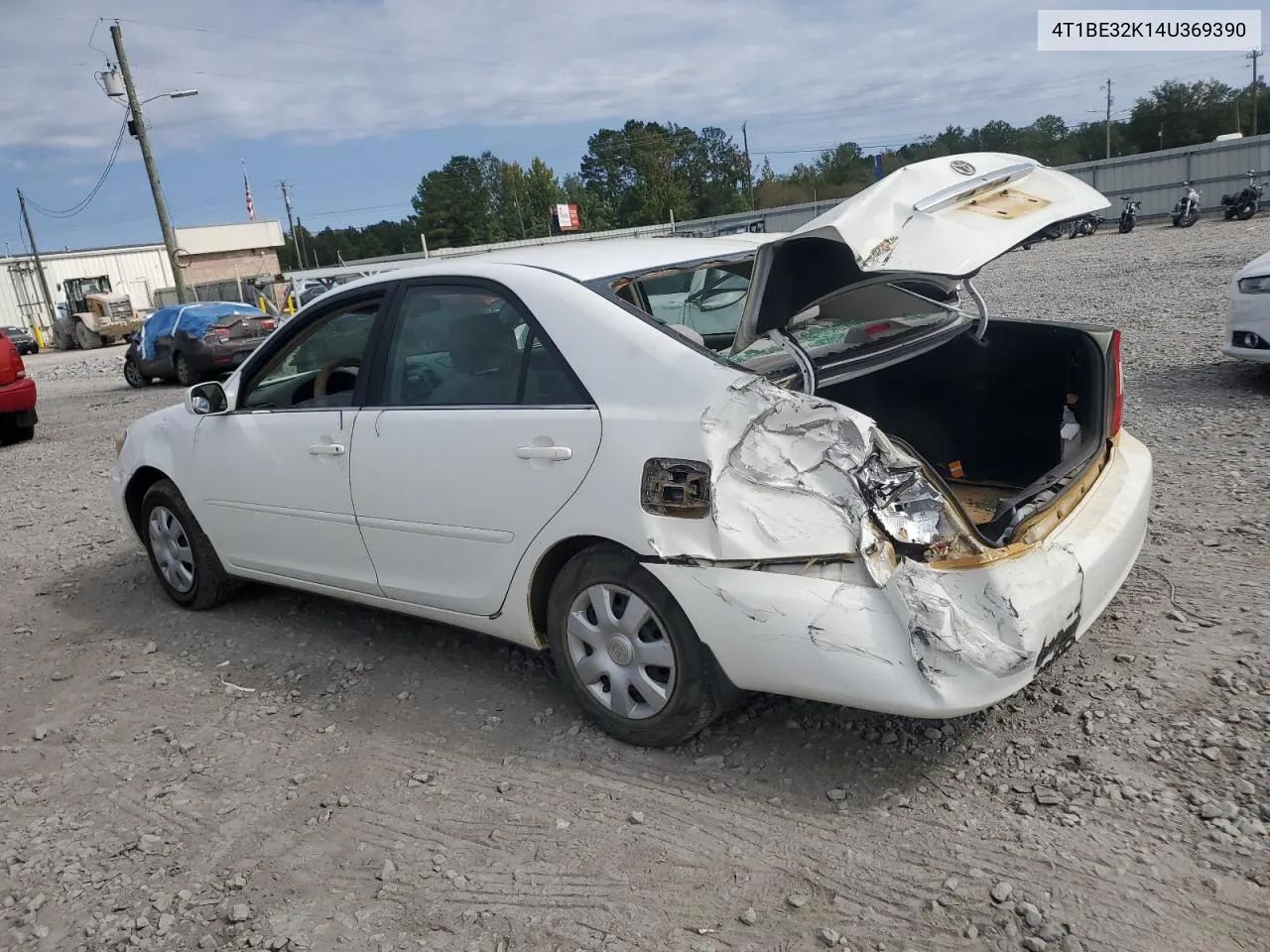 2004 Toyota Camry Le VIN: 4T1BE32K14U369390 Lot: 76134434