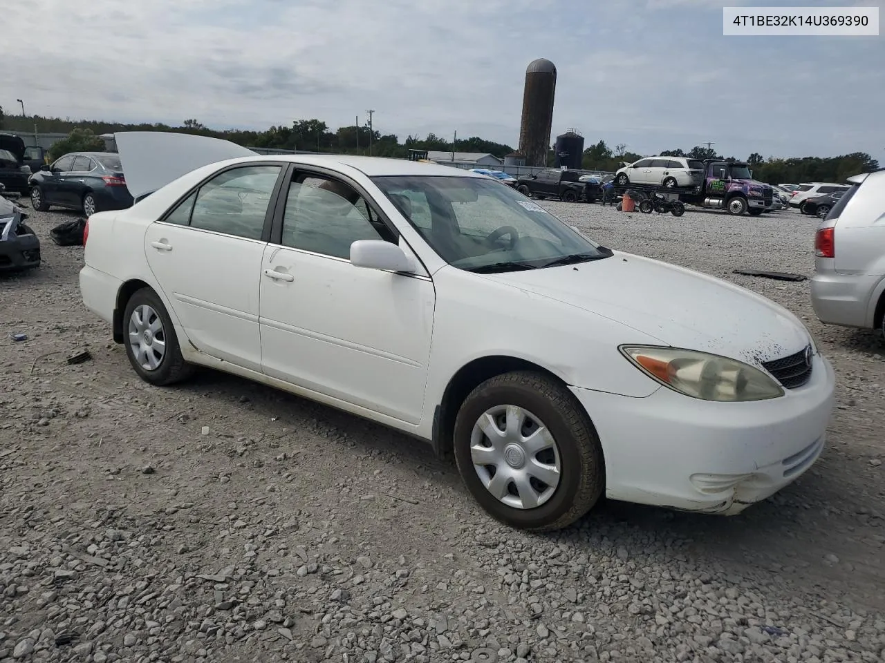 2004 Toyota Camry Le VIN: 4T1BE32K14U369390 Lot: 76134434