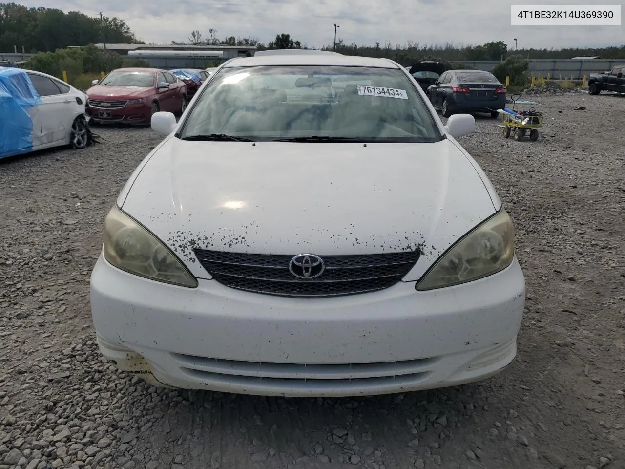 2004 Toyota Camry Le VIN: 4T1BE32K14U369390 Lot: 76134434