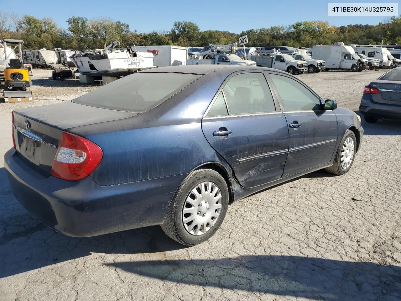 2004 Toyota Camry Le VIN: 4T1BE30K14U325795 Lot: 76203094