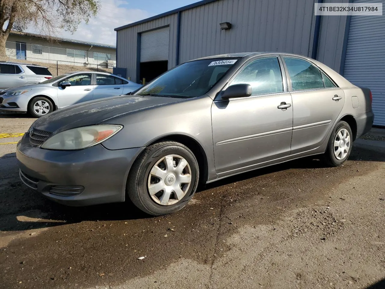 2004 Toyota Camry Le VIN: 4T1BE32K34U817984 Lot: 76306054