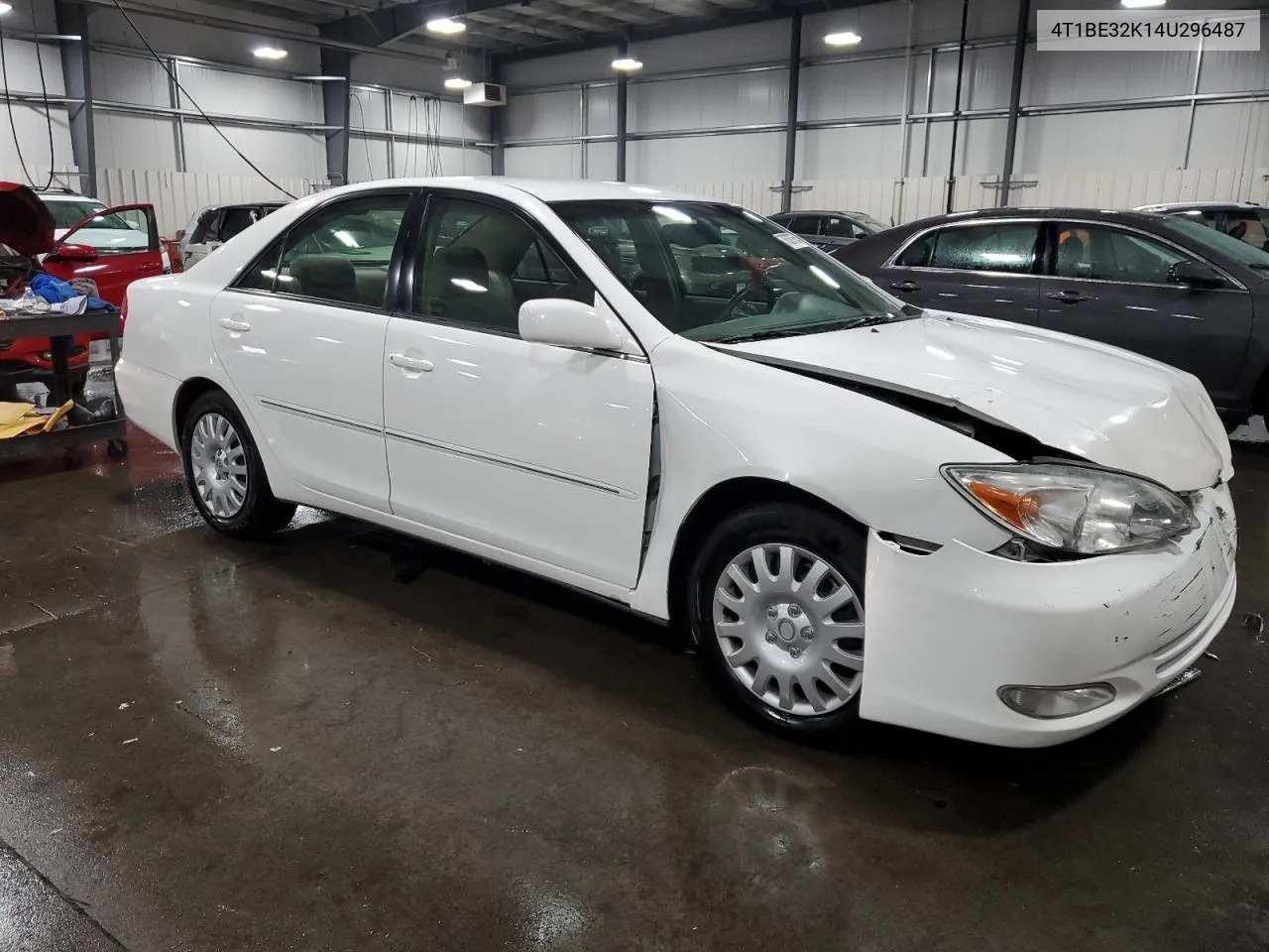 2004 Toyota Camry Le VIN: 4T1BE32K14U296487 Lot: 76387654