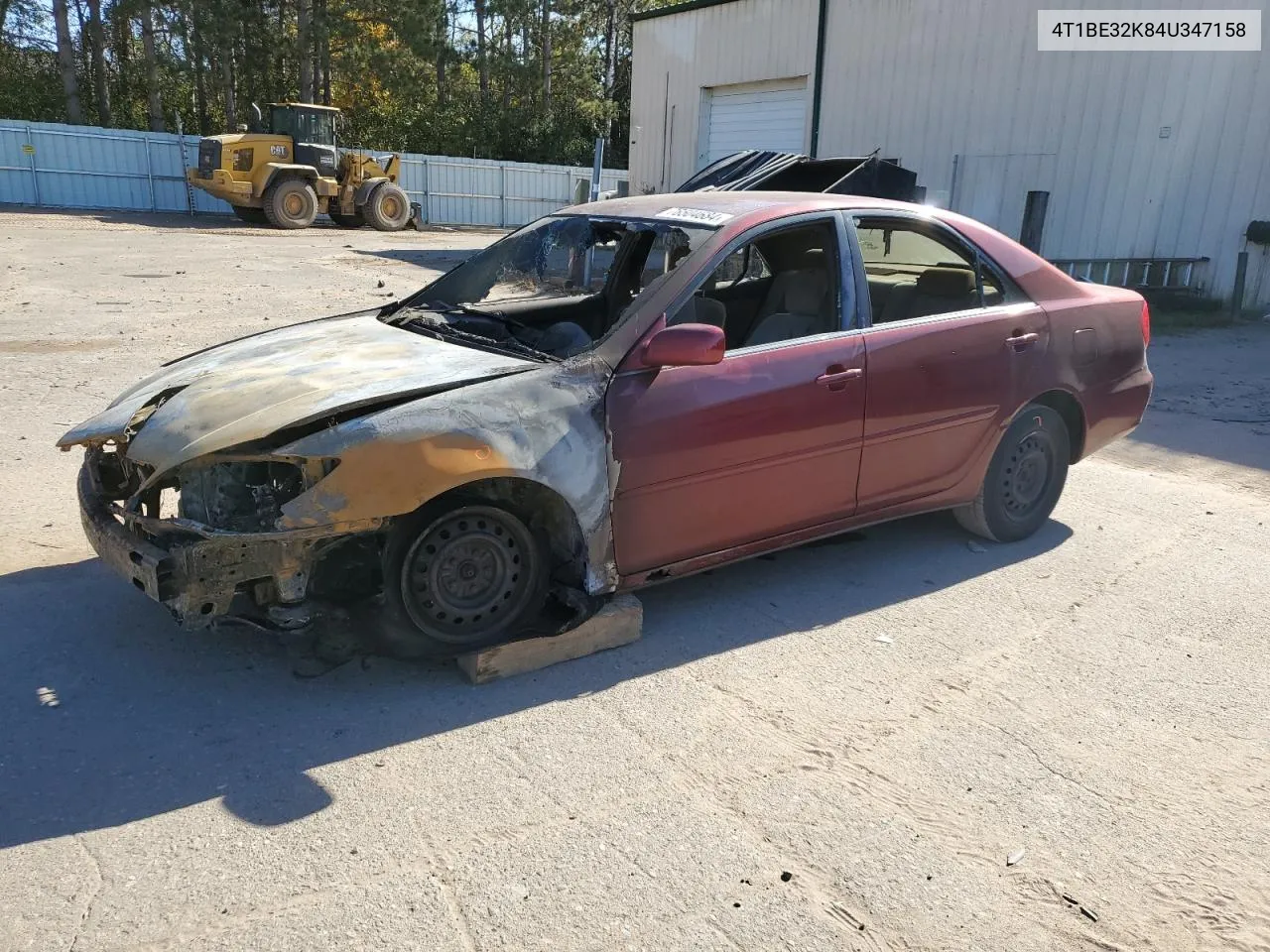 2004 Toyota Camry Le VIN: 4T1BE32K84U347158 Lot: 76504684