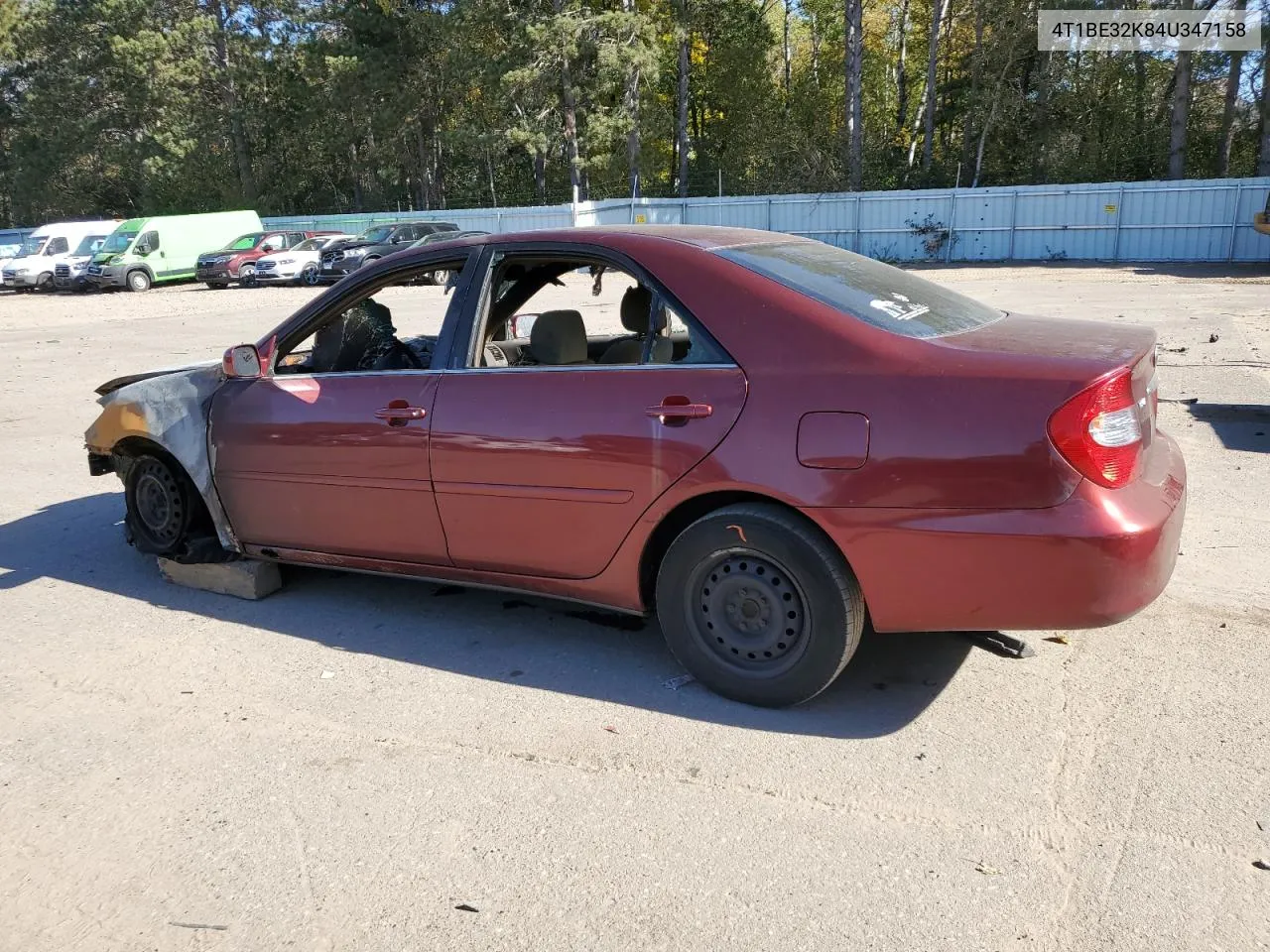 2004 Toyota Camry Le VIN: 4T1BE32K84U347158 Lot: 76504684