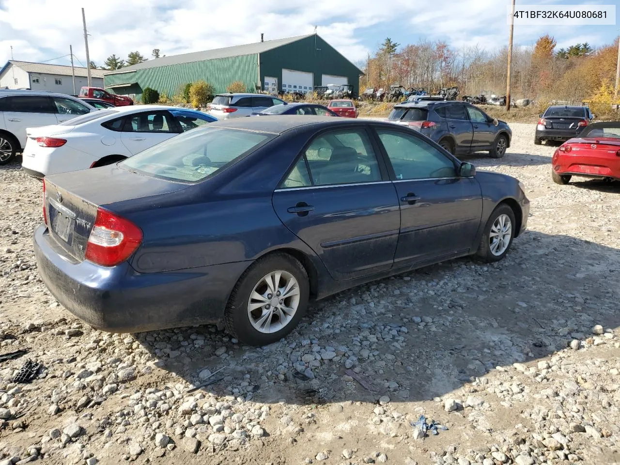 2004 Toyota Camry Le VIN: 4T1BF32K64U080681 Lot: 76718394