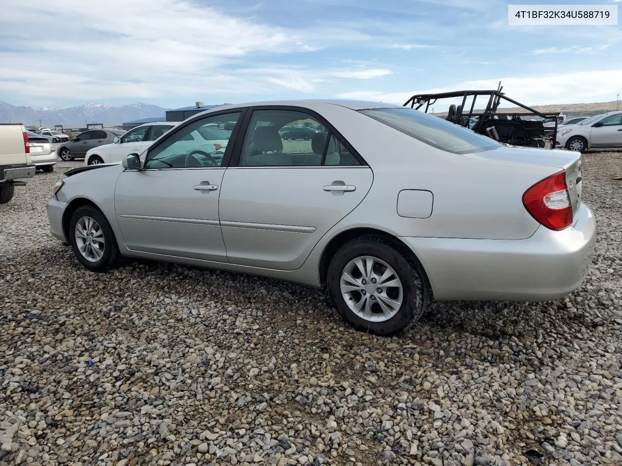 2004 Toyota Camry Le VIN: 4T1BF32K34U588719 Lot: 77164614