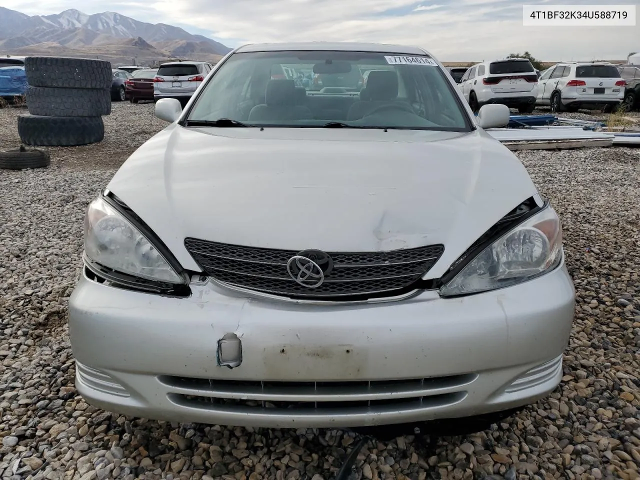 2004 Toyota Camry Le VIN: 4T1BF32K34U588719 Lot: 77164614