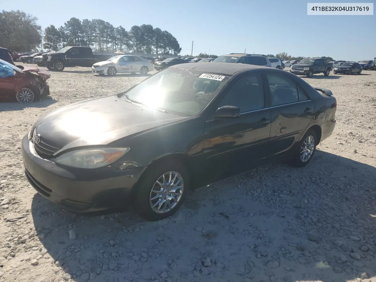 2004 Toyota Camry Le VIN: 4T1BE32K04U317619 Lot: 77254124