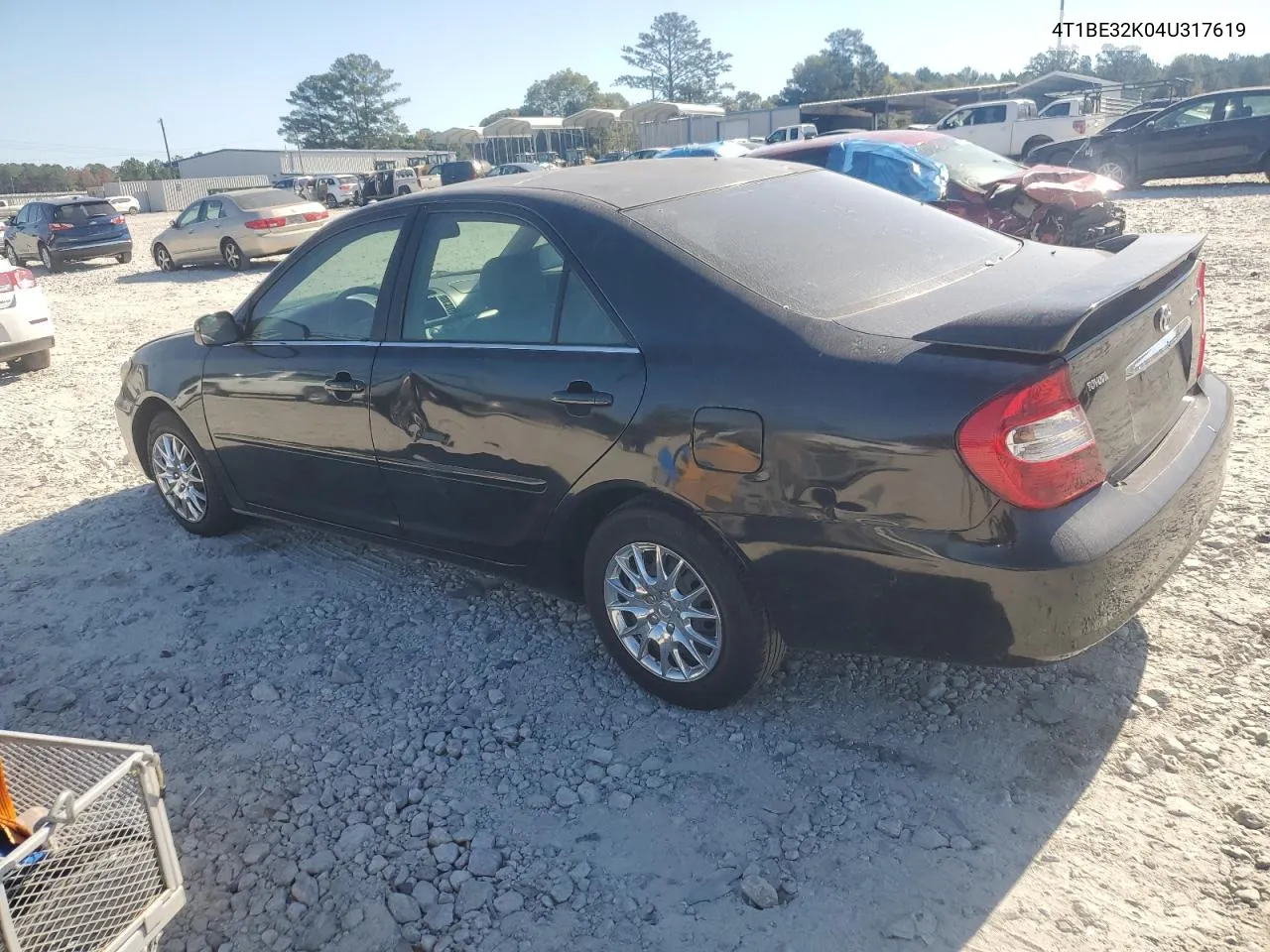 2004 Toyota Camry Le VIN: 4T1BE32K04U317619 Lot: 77254124