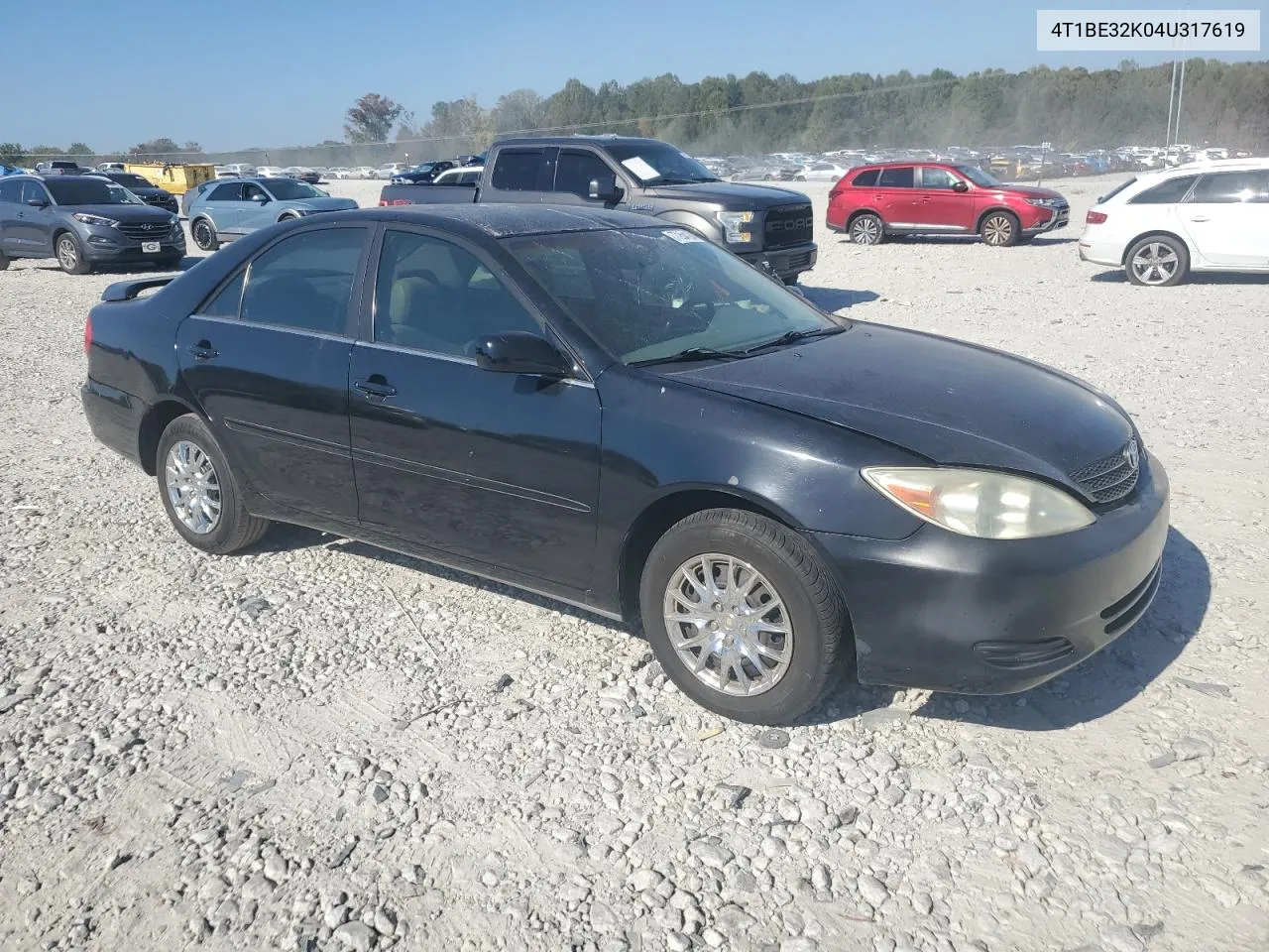 2004 Toyota Camry Le VIN: 4T1BE32K04U317619 Lot: 77254124