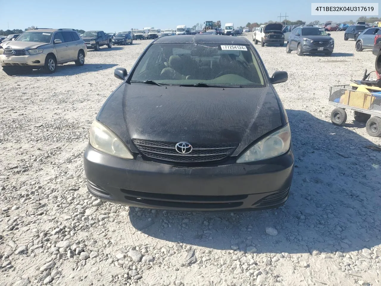 2004 Toyota Camry Le VIN: 4T1BE32K04U317619 Lot: 77254124