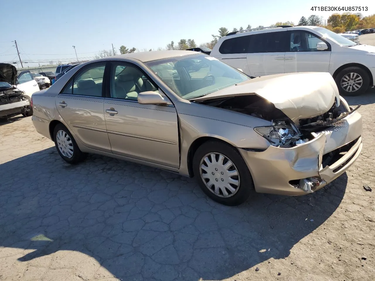 4T1BE30K64U857513 2004 Toyota Camry Le