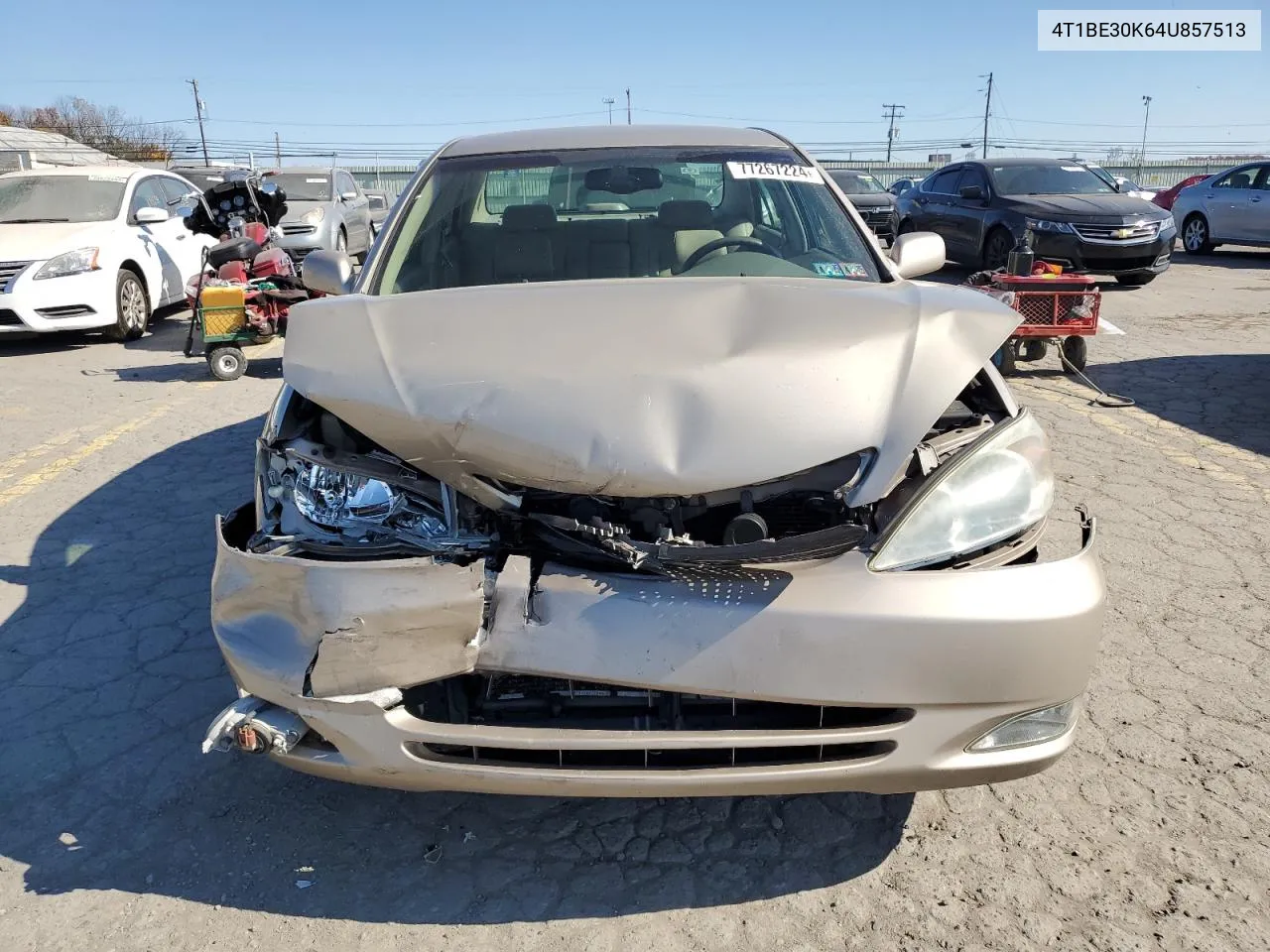 4T1BE30K64U857513 2004 Toyota Camry Le