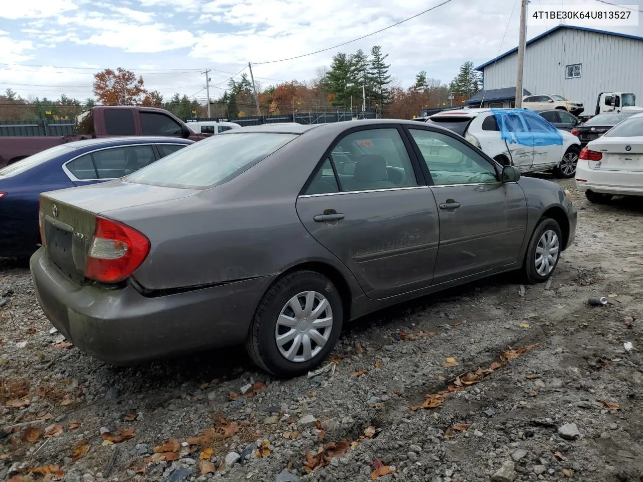 2004 Toyota Camry Le VIN: 4T1BE30K64U813527 Lot: 77470614