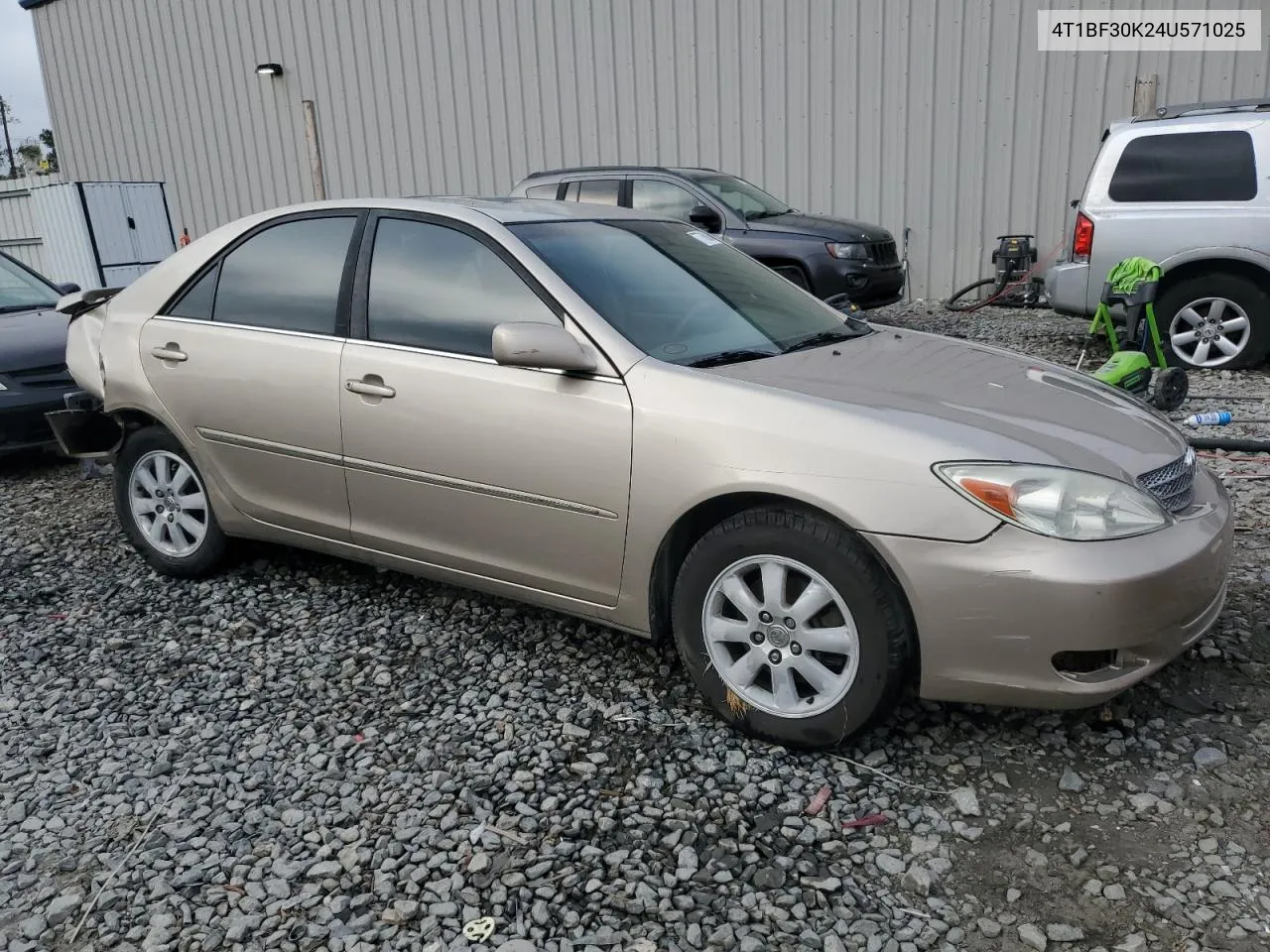 2004 Toyota Camry Le VIN: 4T1BF30K24U571025 Lot: 77768084