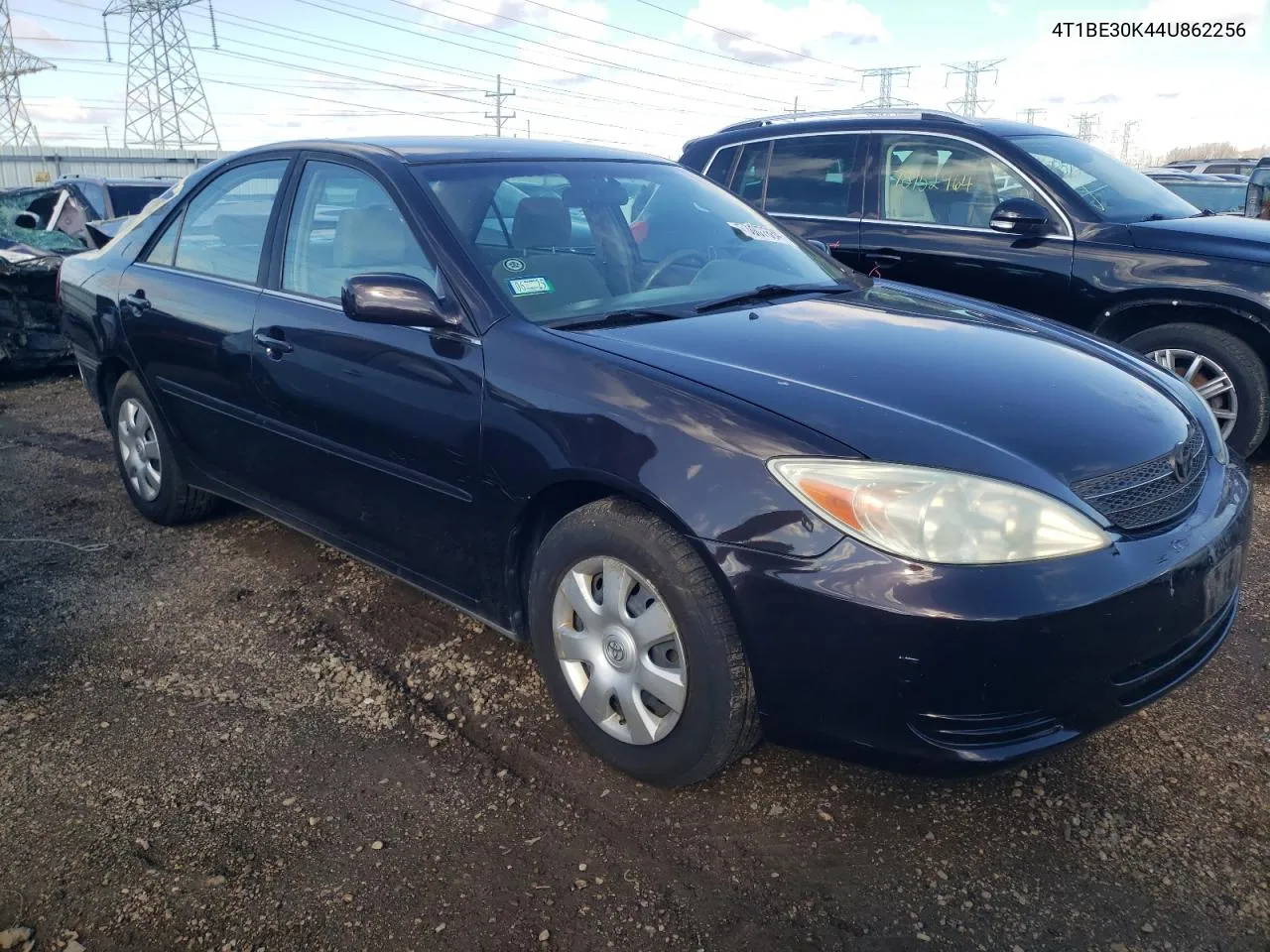 2004 Toyota Camry Le VIN: 4T1BE30K44U862256 Lot: 78037634