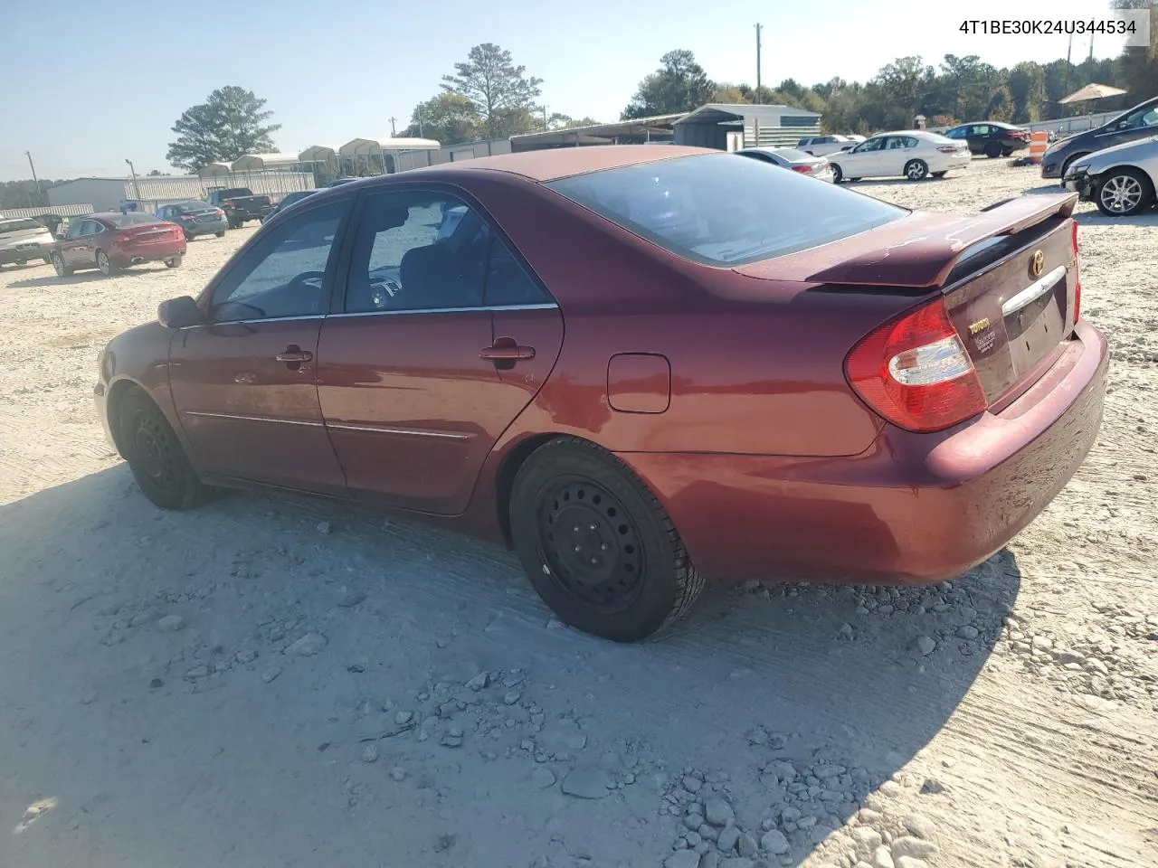 2004 Toyota Camry Le VIN: 4T1BE30K24U344534 Lot: 78161114