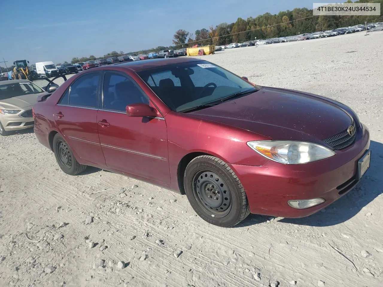 2004 Toyota Camry Le VIN: 4T1BE30K24U344534 Lot: 78161114