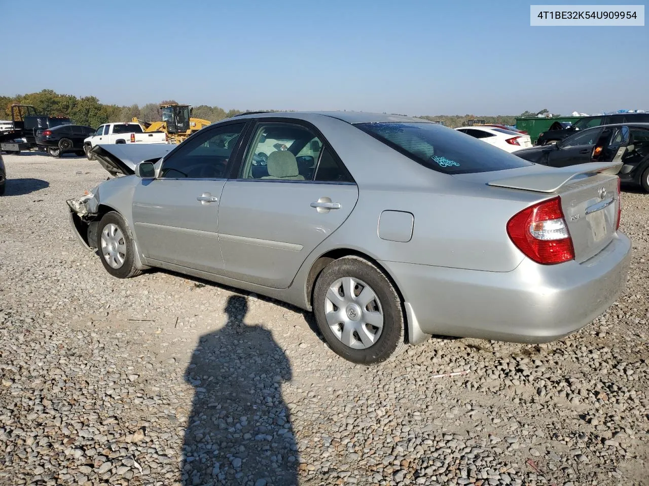 2004 Toyota Camry Le VIN: 4T1BE32K54U909954 Lot: 78198704