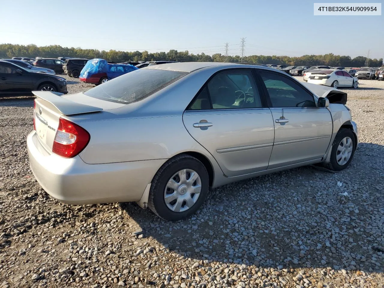 2004 Toyota Camry Le VIN: 4T1BE32K54U909954 Lot: 78198704