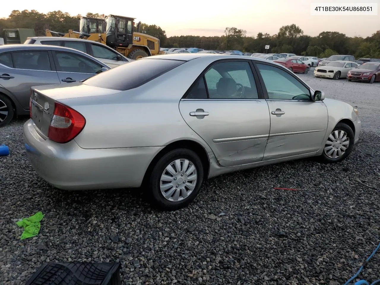 2004 Toyota Camry Le VIN: 4T1BE30K54U868051 Lot: 78214464