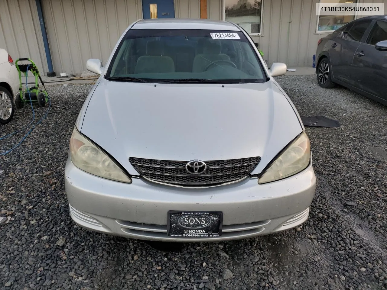 2004 Toyota Camry Le VIN: 4T1BE30K54U868051 Lot: 78214464