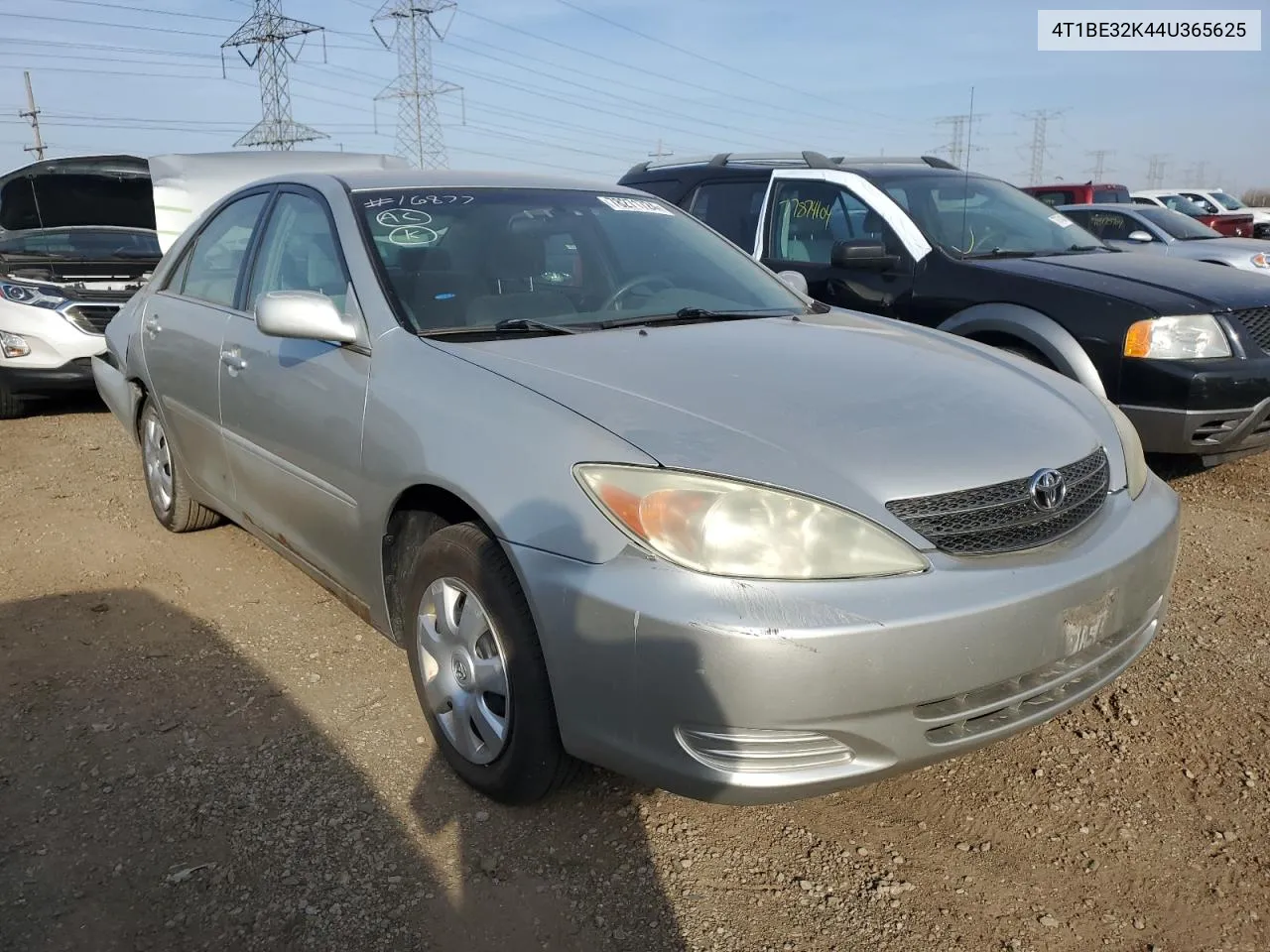 2004 Toyota Camry Le VIN: 4T1BE32K44U365625 Lot: 78271724