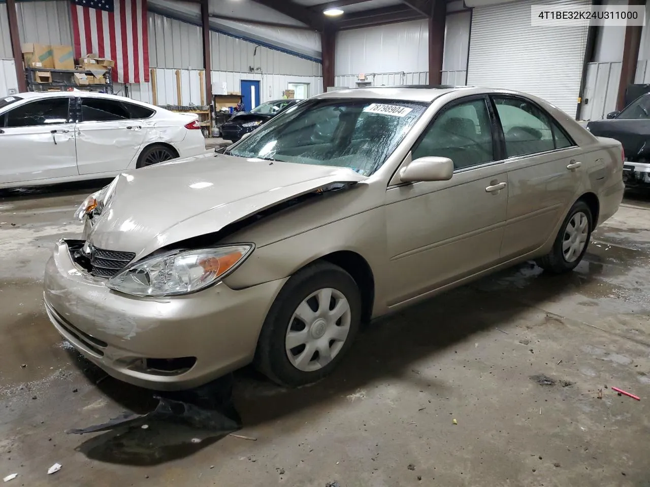 2004 Toyota Camry Le VIN: 4T1BE32K24U311000 Lot: 78798904