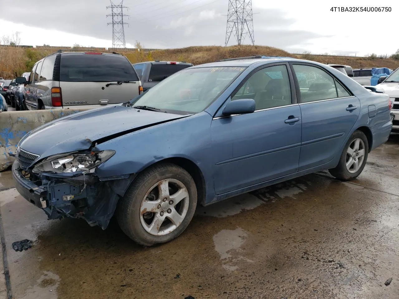 2004 Toyota Camry Se VIN: 4T1BA32K54U006750 Lot: 78923924