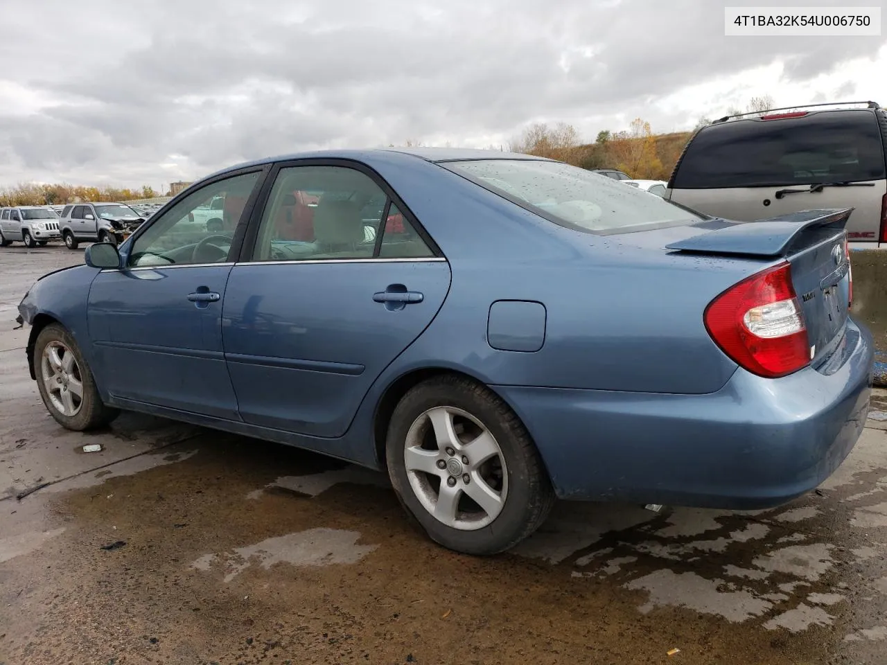 2004 Toyota Camry Se VIN: 4T1BA32K54U006750 Lot: 78923924