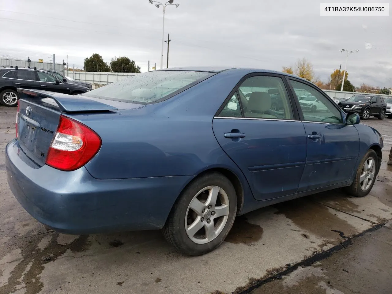 2004 Toyota Camry Se VIN: 4T1BA32K54U006750 Lot: 78923924