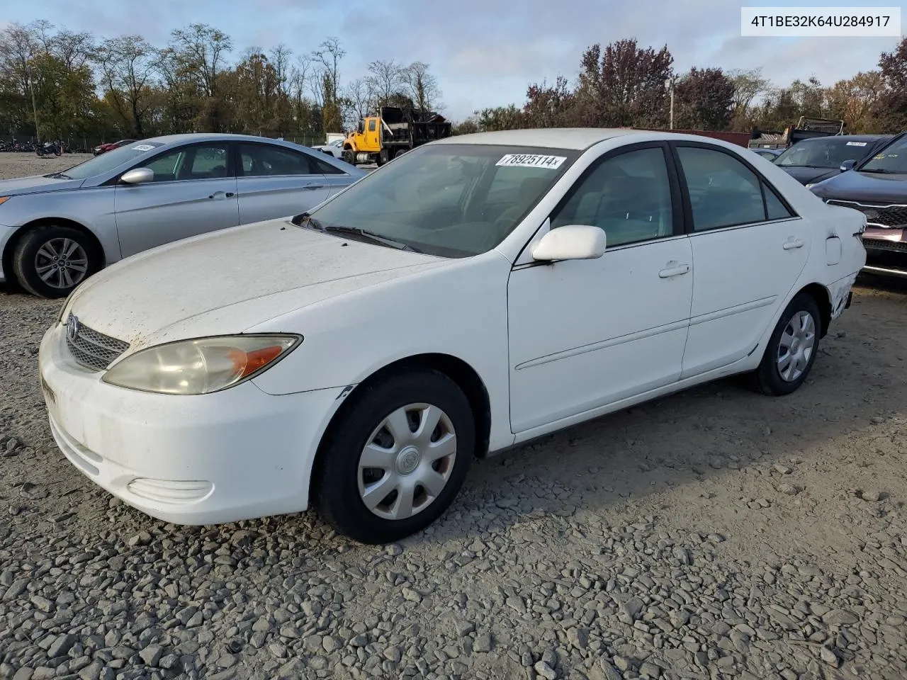 2004 Toyota Camry Le VIN: 4T1BE32K64U284917 Lot: 78925114