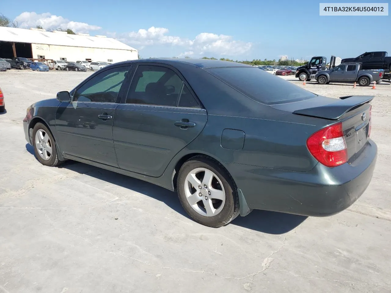 2004 Toyota Camry Se VIN: 4T1BA32K54U504012 Lot: 79027834