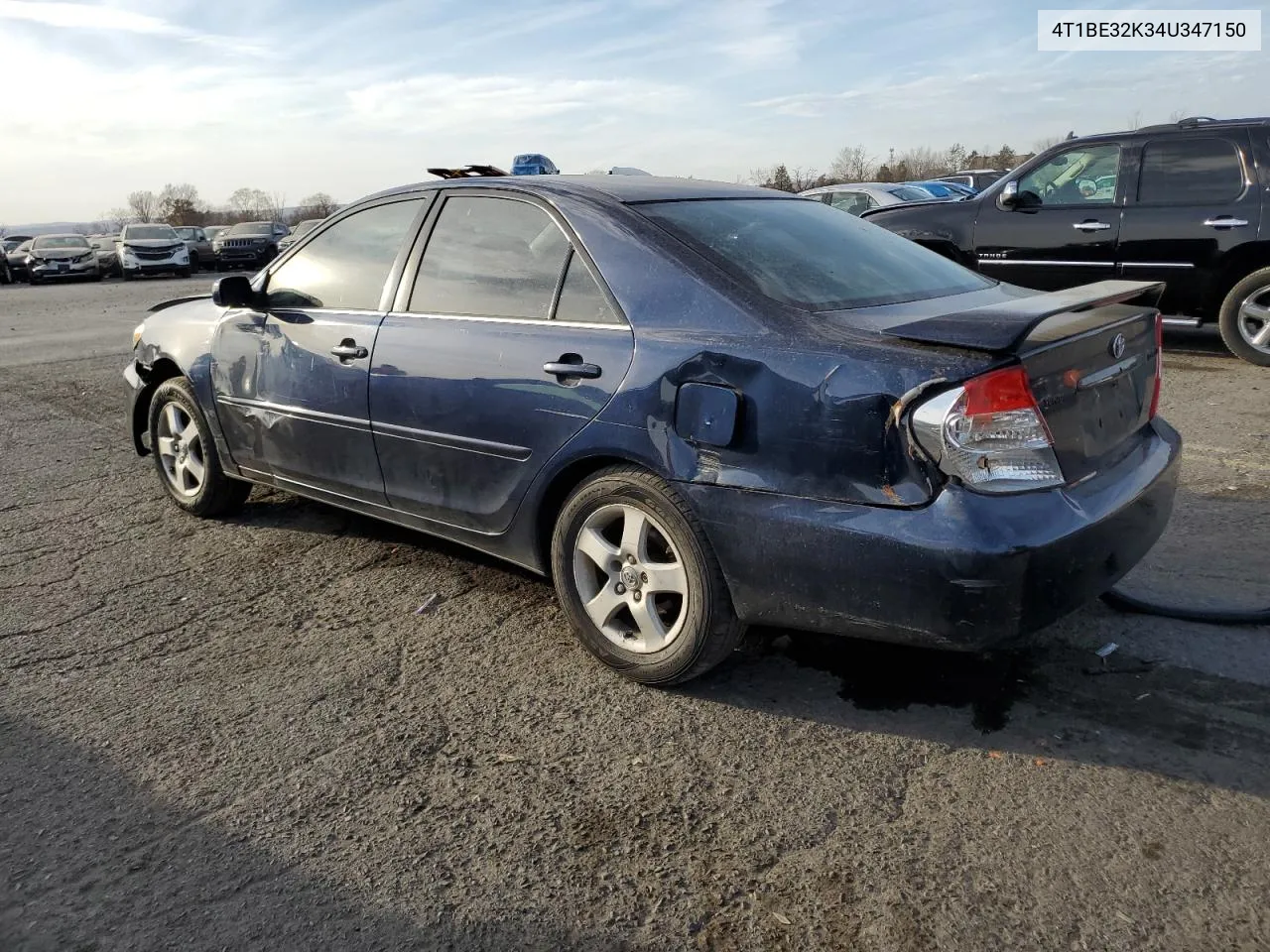 2004 Toyota Camry Le VIN: 4T1BE32K34U347150 Lot: 79222644