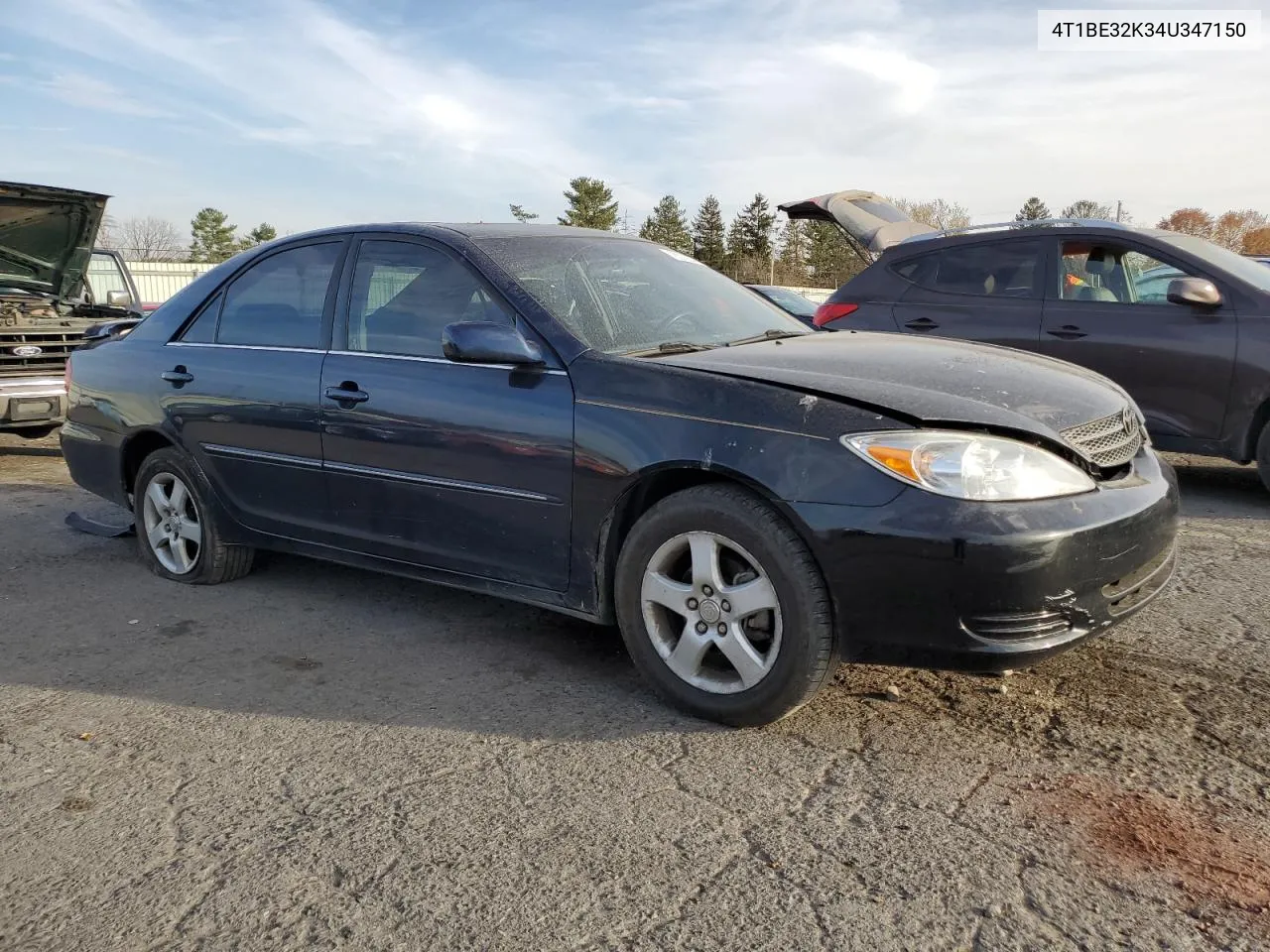 2004 Toyota Camry Le VIN: 4T1BE32K34U347150 Lot: 79222644