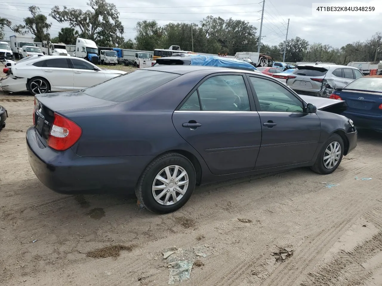 2004 Toyota Camry Le VIN: 4T1BE32K84U348259 Lot: 79267134