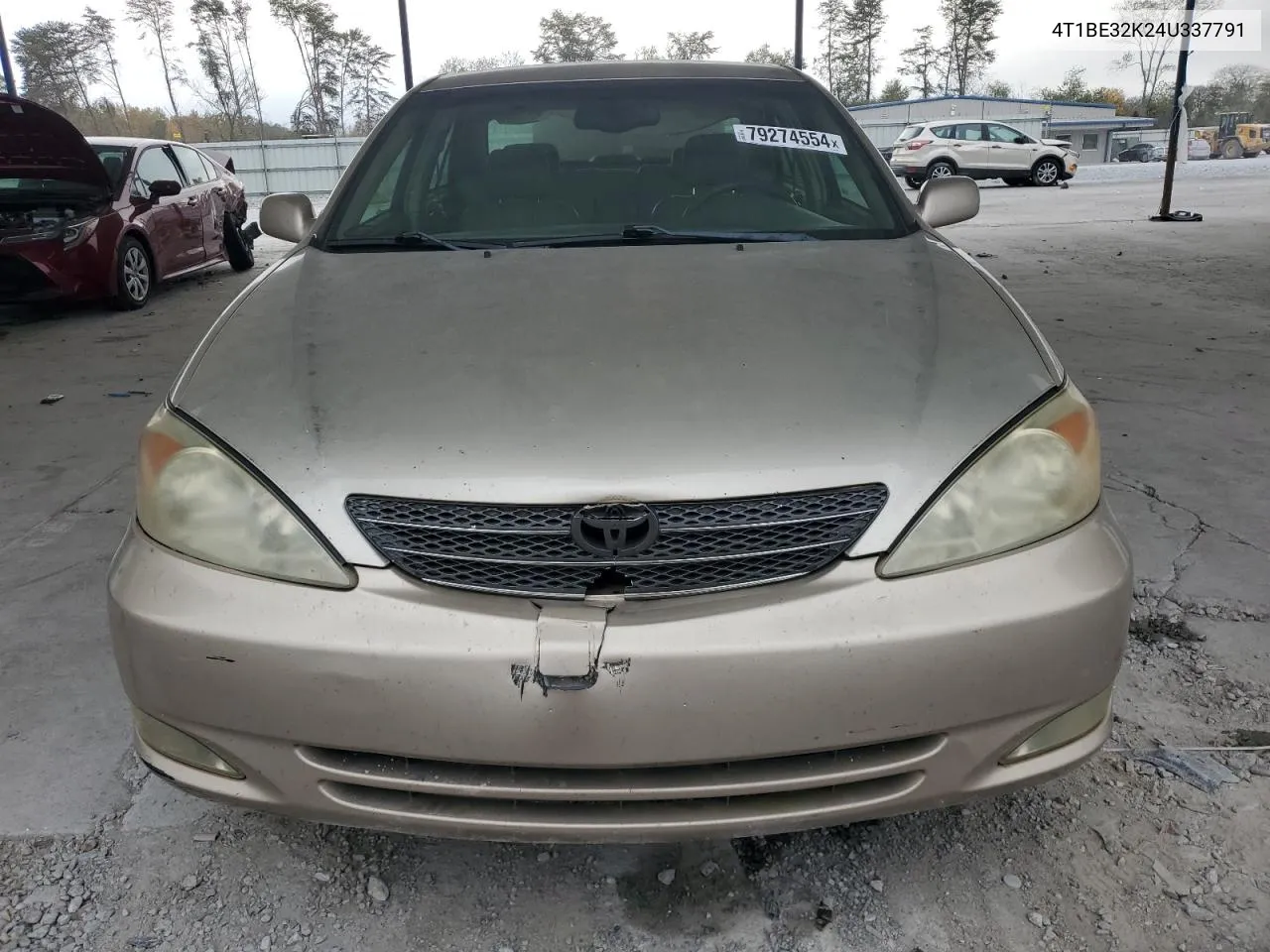 2004 Toyota Camry Le VIN: 4T1BE32K24U337791 Lot: 79274554