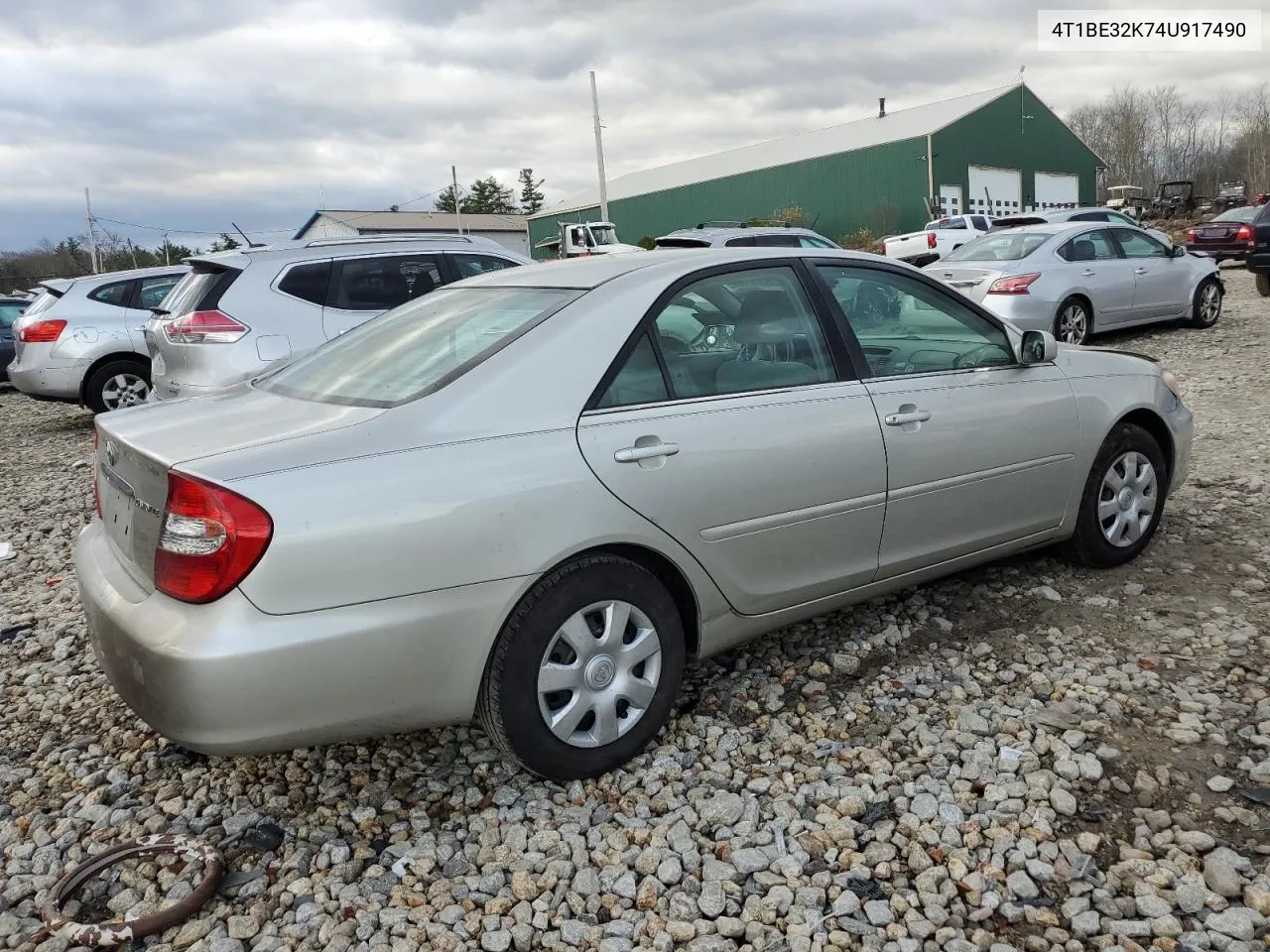 2004 Toyota Camry Le VIN: 4T1BE32K74U917490 Lot: 79300194