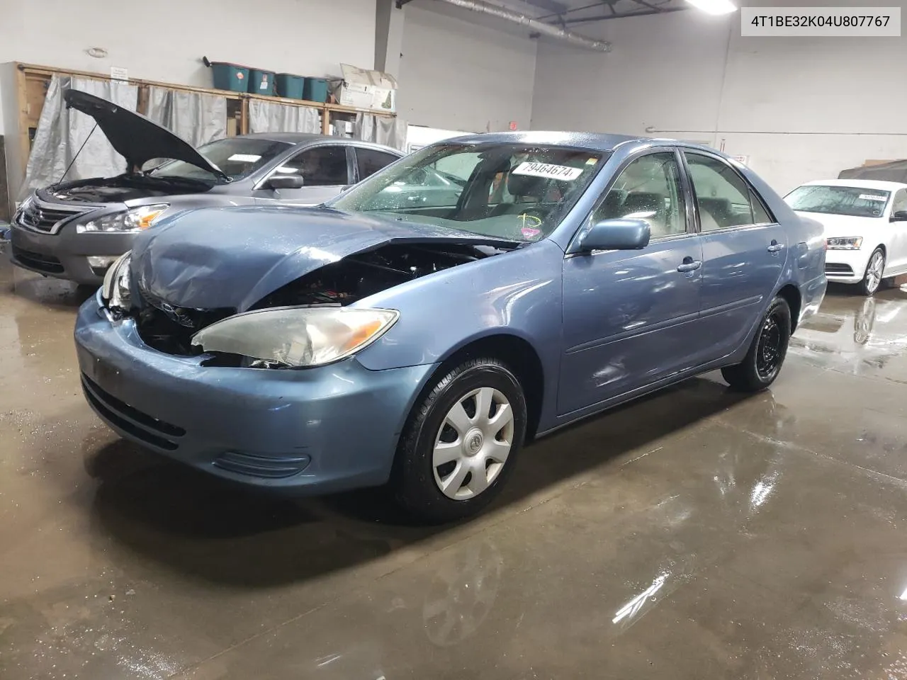 4T1BE32K04U807767 2004 Toyota Camry Le