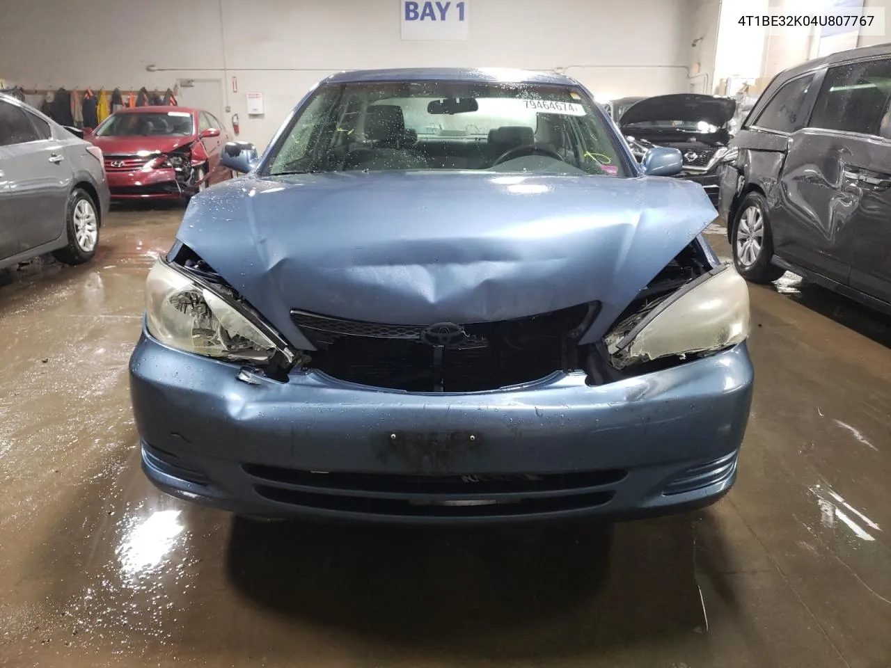 4T1BE32K04U807767 2004 Toyota Camry Le