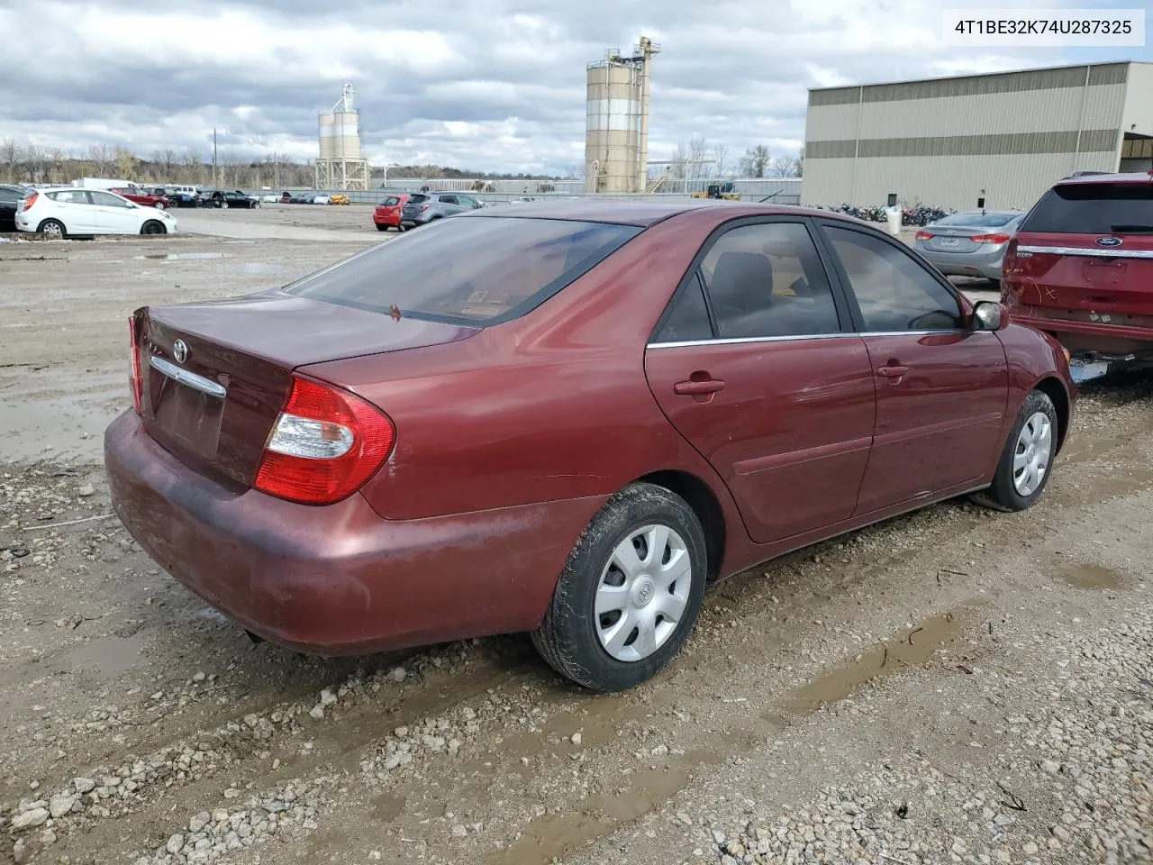 2004 Toyota Camry Le VIN: 4T1BE32K74U287325 Lot: 79483654