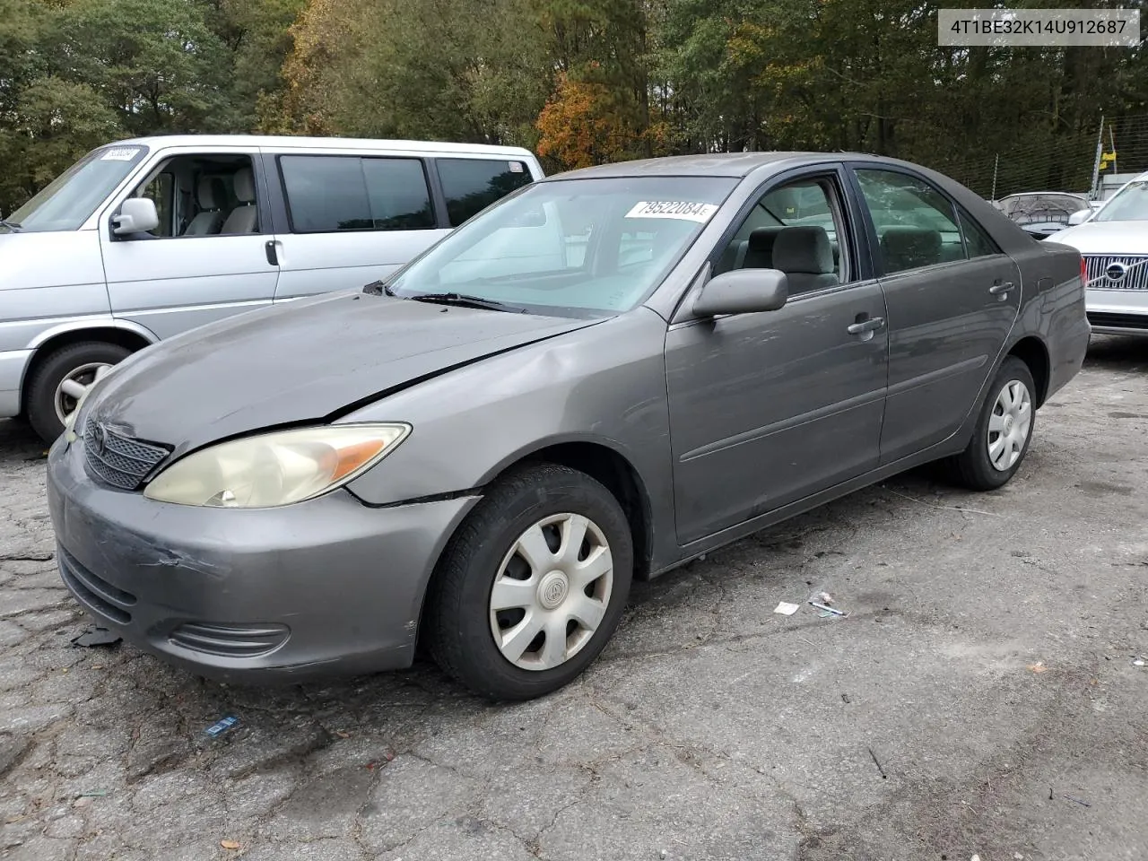 2004 Toyota Camry Le VIN: 4T1BE32K14U912687 Lot: 79522084