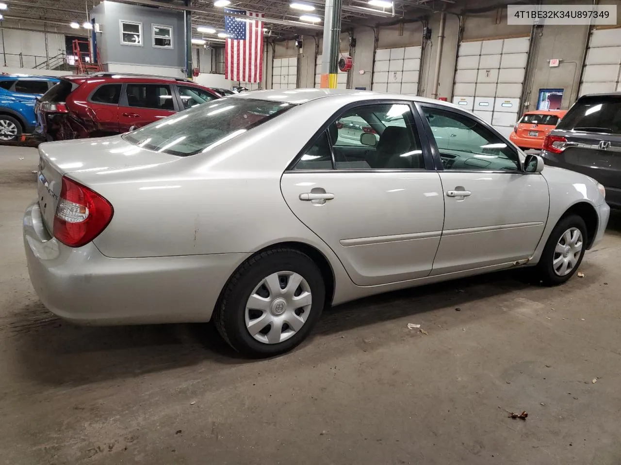 2004 Toyota Camry Le VIN: 4T1BE32K34U897349 Lot: 79629454