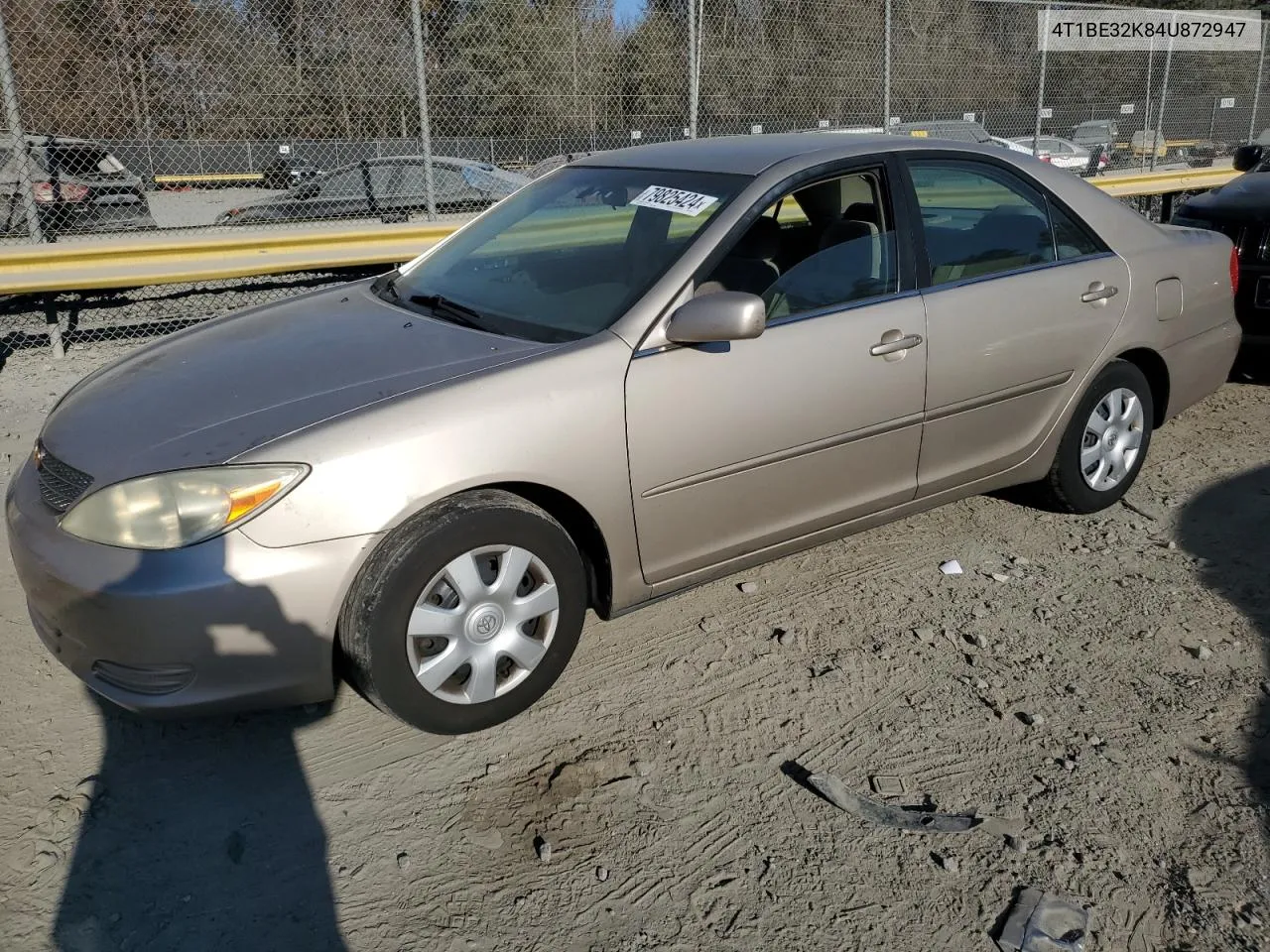 2004 Toyota Camry Le VIN: 4T1BE32K84U872947 Lot: 79825424