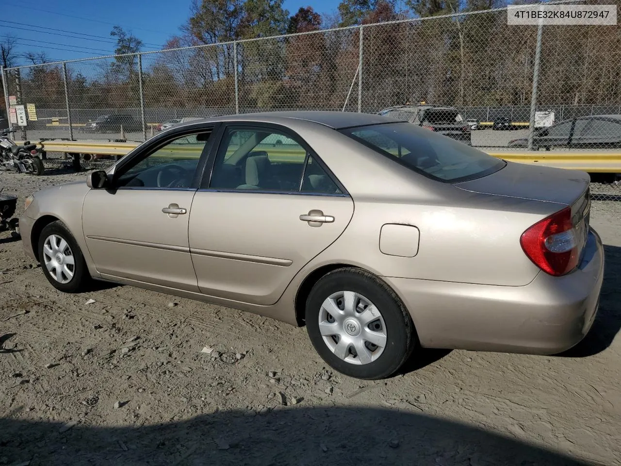 2004 Toyota Camry Le VIN: 4T1BE32K84U872947 Lot: 79825424