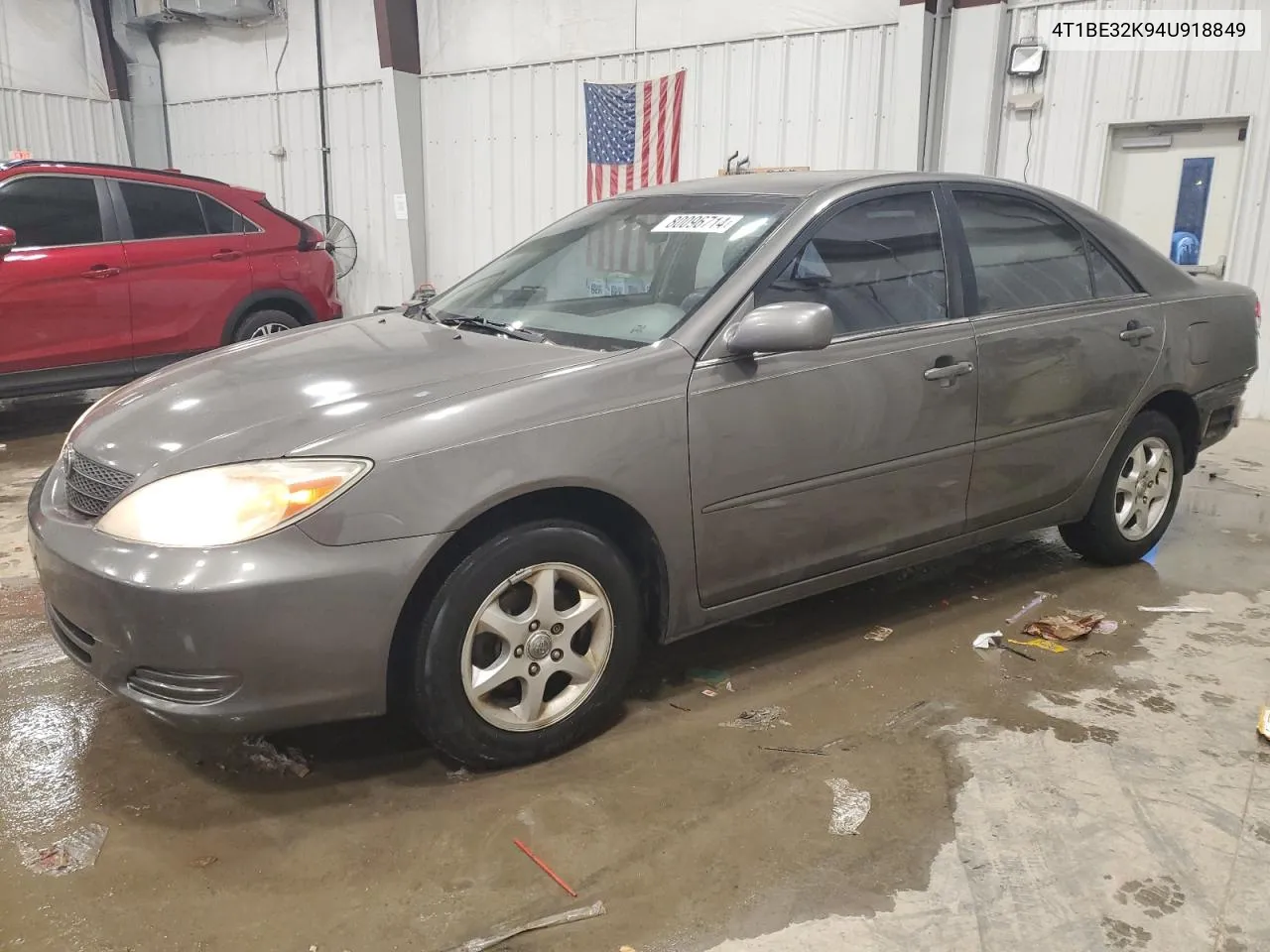 2004 Toyota Camry Le VIN: 4T1BE32K94U918849 Lot: 80096714