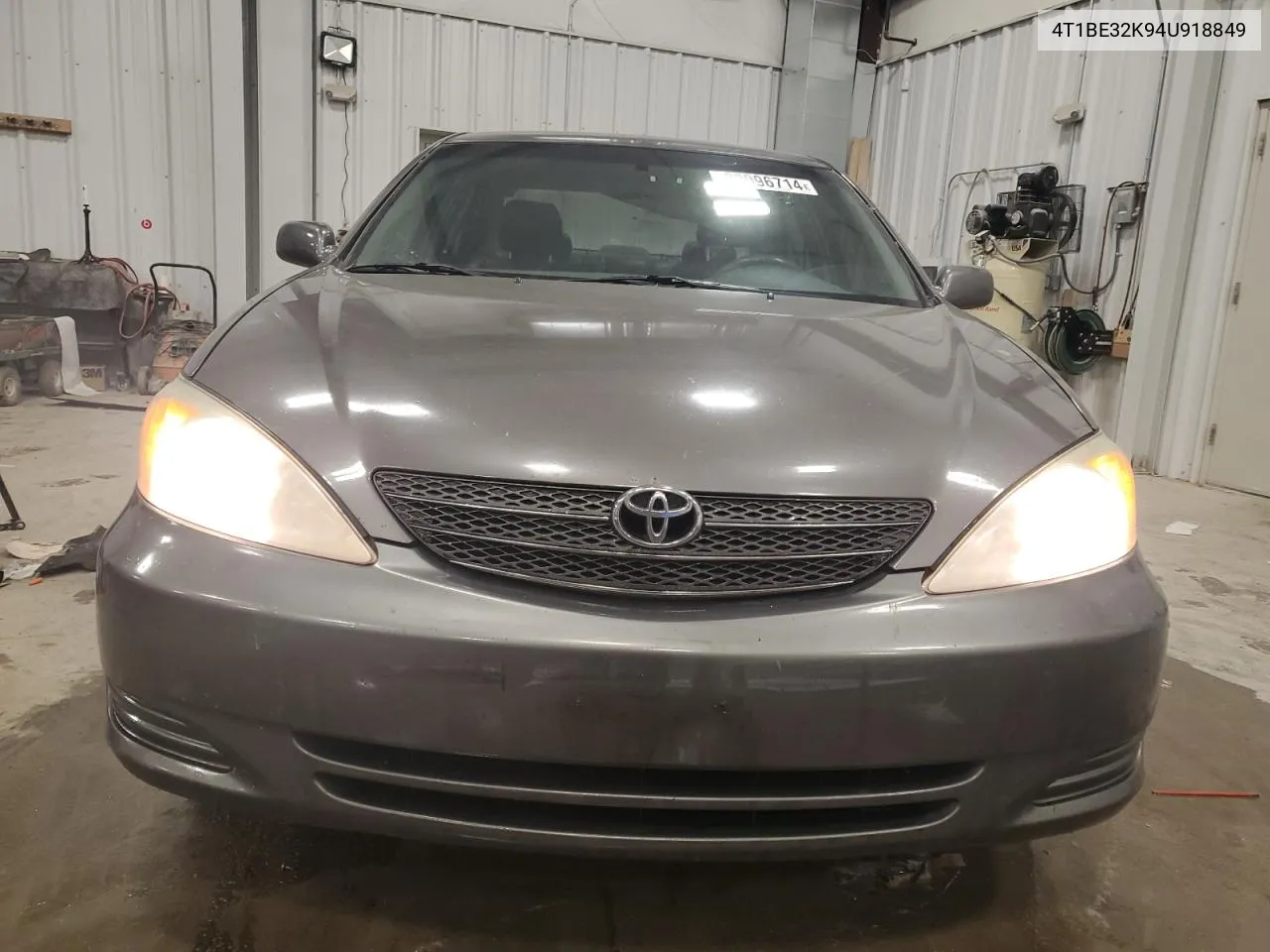 2004 Toyota Camry Le VIN: 4T1BE32K94U918849 Lot: 80096714