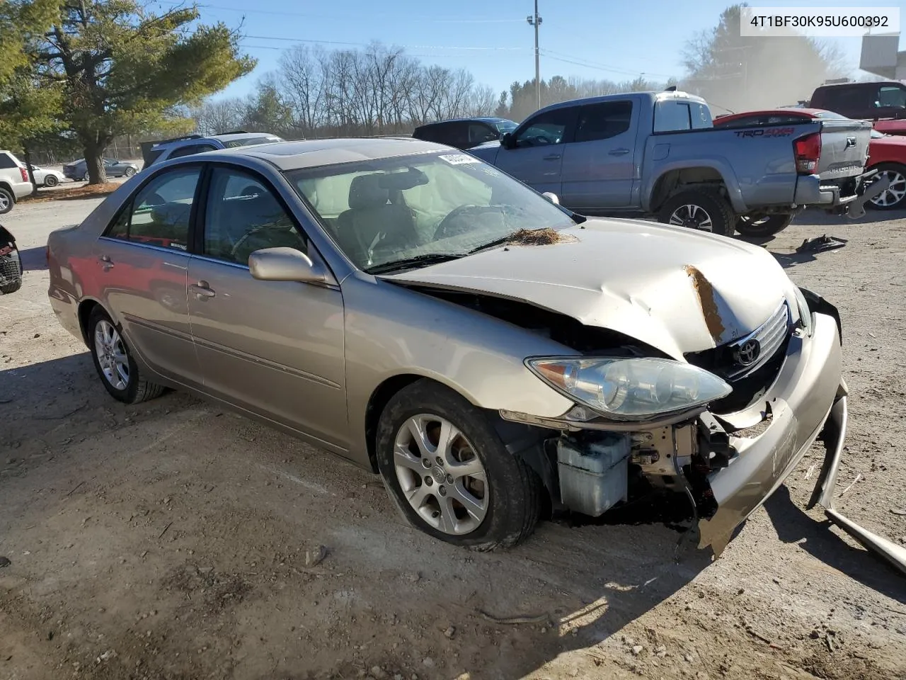 2005 Toyota Camry Le VIN: 4T1BF30K95U600392 Lot: 40054104