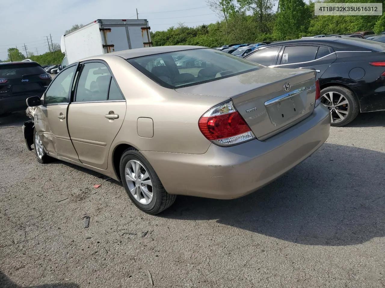 2005 Toyota Camry Le VIN: 4T1BF32K35U616312 Lot: 50755484